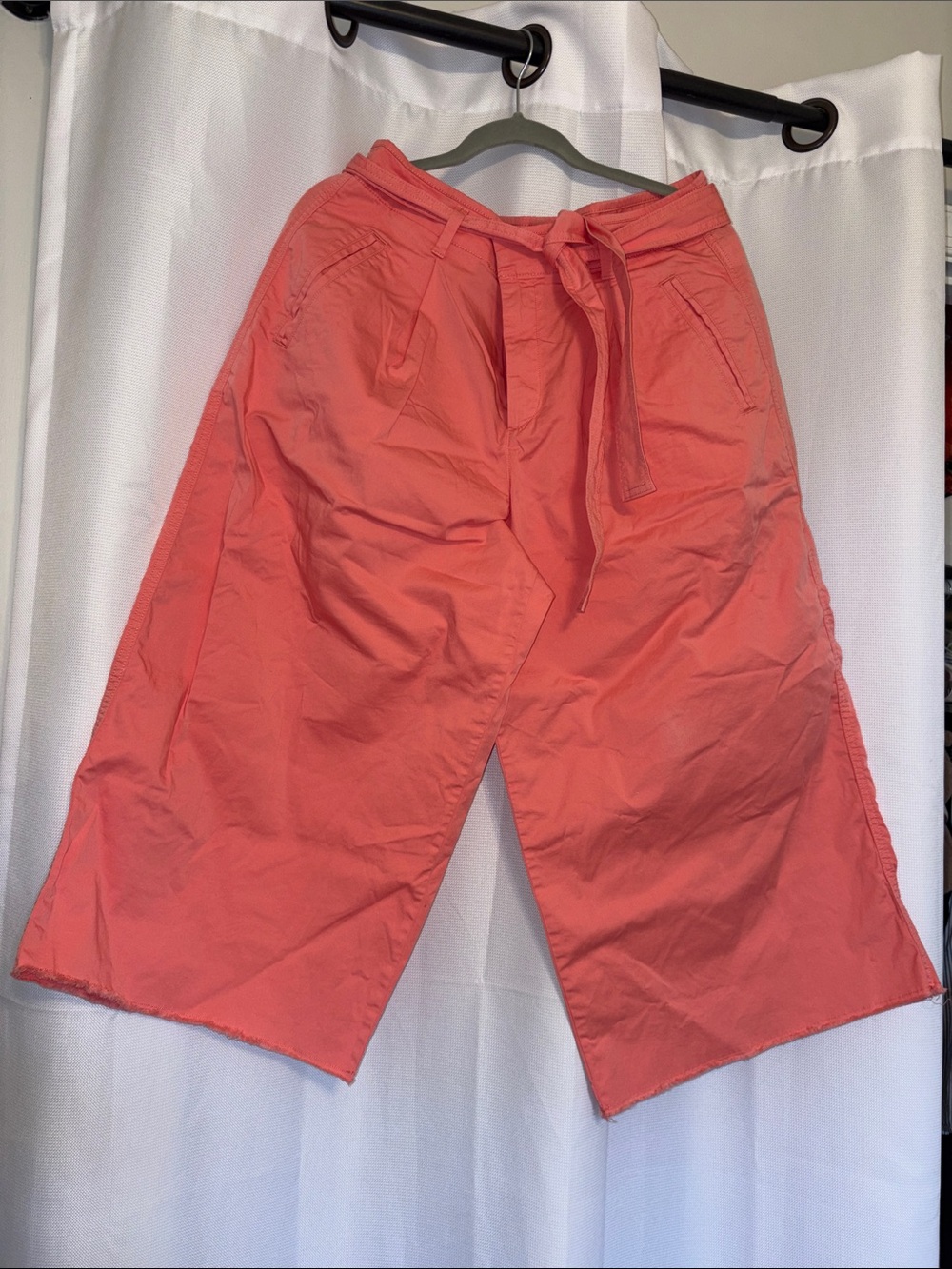 Gap High Rise Wide Leg Crop Chinos